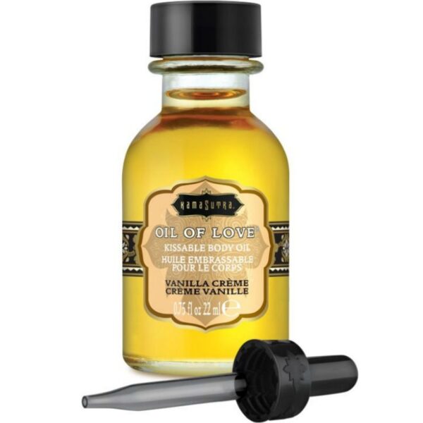 Kamasutra Oil of Love — Kissable Body Oil, 22 ml, Vanilla — Aphrodisiacs & Edibles
