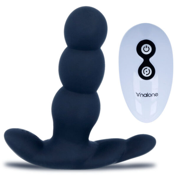 Nalone Pearl — Anal Vibrator, Silicone, Black