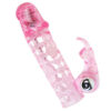 Baile Ultimate Love — Vibrating Penis Sleeve, Silicone, Pink — Penis Accessories