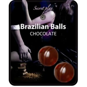Secretplay Chocolate — Brazilian Balls, 2 Pack