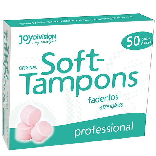Joydivision Soft-Tampons Professional — Tampons, 50 Pack — Wellness