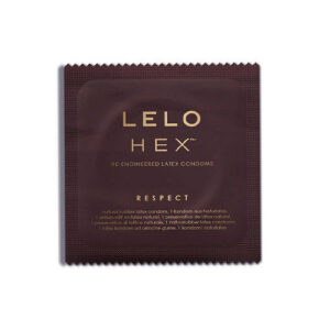 LELO Hex Respect XL — Textured Condoms, 12 Pack — view 2