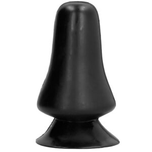 All Black Wide — Butt Plug, 12 cm — Anal — view 3