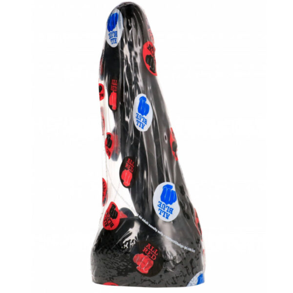 All Black with Balls — Realistic Dildo, 20 cm — Dildos — view 2