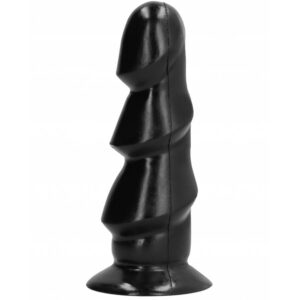 All Black Stacked — Dildo, 17 cm, Black — Anal — view 2