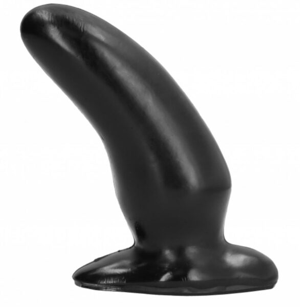 All Black Curved — Butt Plug, 13 cm — Anal — view 2
