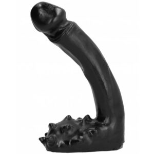 All Black Slim — Realistic Dildo, 19 cm, Black — Anal Dildos — view 3