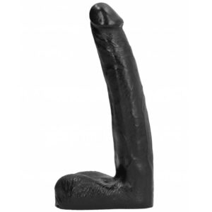 All Black Textured — Realistic Dildo, 21 cm, Black — Dildos — view 3