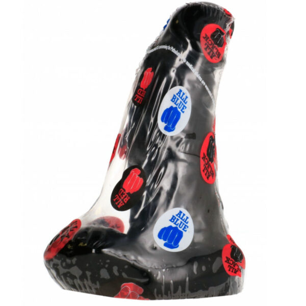 All Black Ribbed — Realistic Dildo, 13 cm — Dildos — view 2