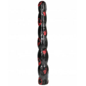 All Black Rippled — Dildo, 32 cm — Anal — view 3