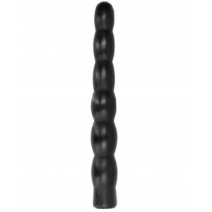 All Black Rippled — Dildo, 32 cm — Anal — view 2