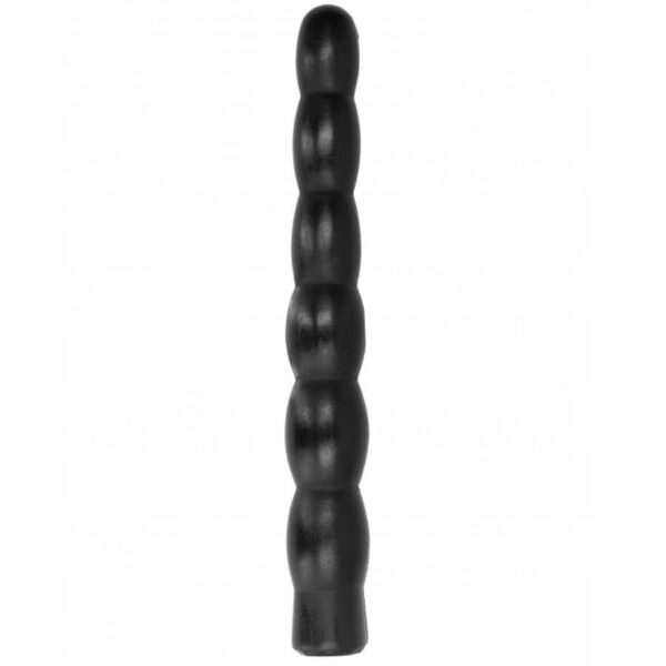 All Black Rippled — Dildo, 32 cm — Anal — view 2