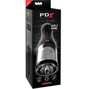 PDX Elite Talk Dirty Rotobator — Stroker, Rechargeable — Automatic Masturbators — view 4