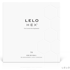 LELO Hex — Textured Condoms, 36 Pack — Bulk Condom Packs