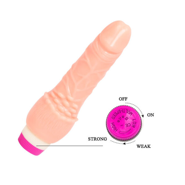 Baile Waves of Pleasure — Realistic Vibrator, 19.5 cm — Realistic Vibrators — view 6