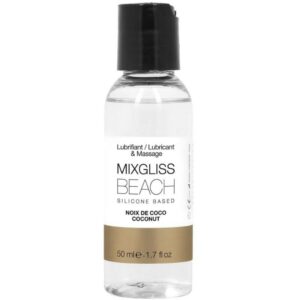 Mixgliss Beach — Silicone-Based Lubricant, 50 ml, Coconut — Flavored Lubricants — view 2