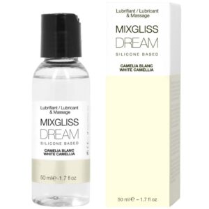 Mixgliss Dream — Silicone-Based Lubricant, 50 ml, White Camellia — Flavored Lubricants