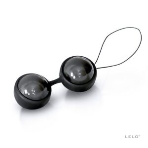 LELO Luna Beads Noir — Kegel Balls, Silicone — Ben Wa Balls