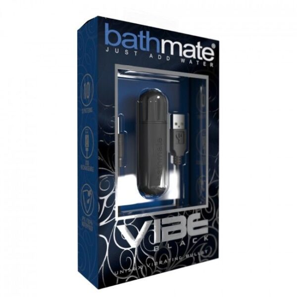 Bathmate Vibe — Bullet Vibrator, Rechargeable, Black — Bullet Vibrators — view 4