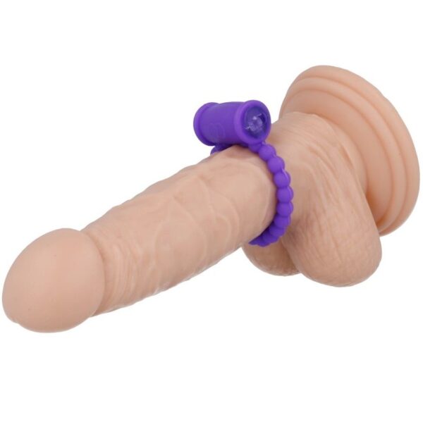 Casual Love 25 — Vibrating Cock Ring, Silicone, Violet — Cock Rings — view 2