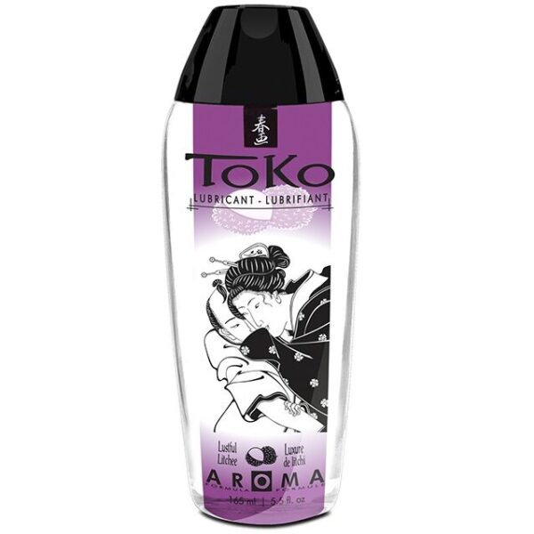 Shunga Toko — Flavoured Lubricant, 165 ml, Lustful Litchee — Flavored Lubricants