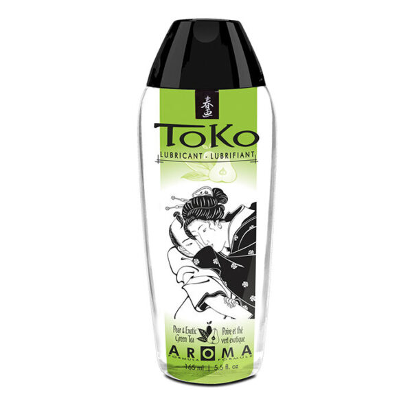 Shunga Toko — Flavoured Lubricant, 165 ml, Pear and Green Tea — Flavored Lubricants