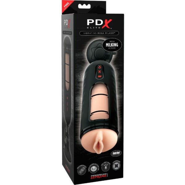 PDX Elite Mega Milker — Vibrating Masturbator — Automatic Masturbators — view 2