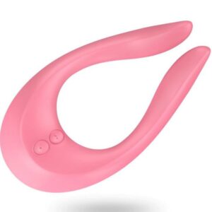 Satisfyer Partner Multifun 2 — Couples Vibrator, Pink — Clitoral Stimulators — view 3