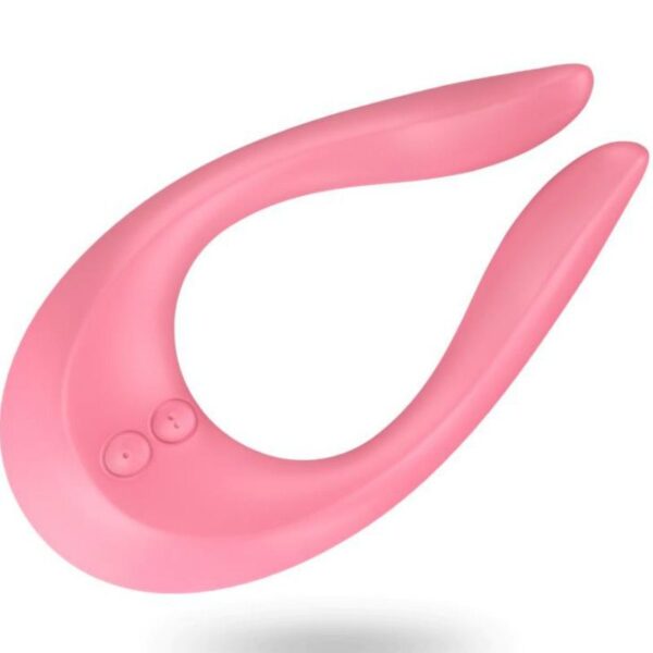 Satisfyer Partner Multifun 2 — Couples Vibrator, Pink — Clitoral Stimulators — view 3