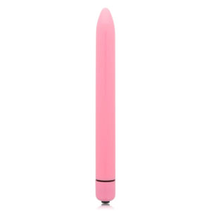Glossy Slim — Vibrator, Large, Pink — Classic Vibrators — view 3
