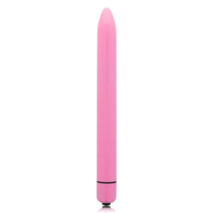 Glossy Slim — Vibrator, Large, Deep Rose — Classic Vibrators — view 3