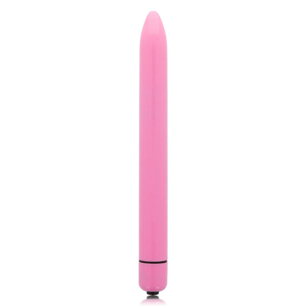 Glossy Slim — Vibrator, Large, Deep Rose — Classic Vibrators — view 3