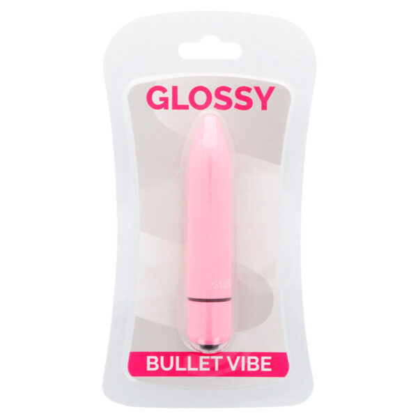 Glossy Thin Vibe — Bullet Vibrator, Pink — Bullet Vibrators — view 2