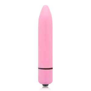Glossy Thin Vibe — Bullet Vibrator, Deep Rose — Bullet Vibrators — view 3