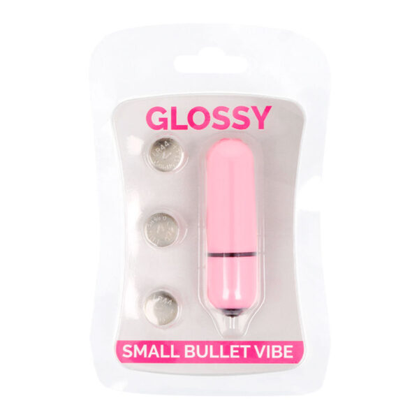 Glossy Small Vibe — Bullet Vibrator, Pink — Bullet Vibrators — view 2