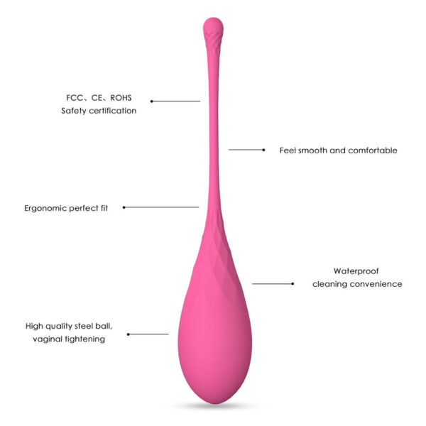 Leslie Kegel Fit — Kegel Weights, Silicone, Set of 6 — Kegel Balls & Ben Wa Balls — view 4