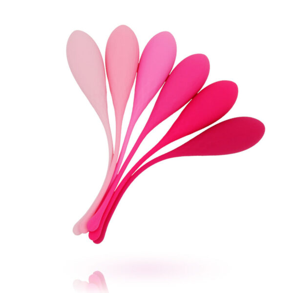 Leslie Kegel Fit — Kegel Weights, Silicone, Set of 6 — Kegel Balls & Ben Wa Balls — view 17