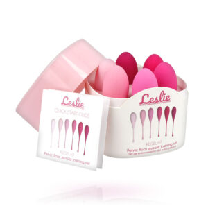 Leslie Kegel Fit — Kegel Weights, Silicone, Set of 6 — Kegel Balls & Ben Wa Balls