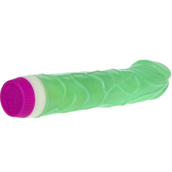 Baile Waves of Pleasure — Realistic Vibrator, 23 cm, Green — Realistic Vibrators — view 3