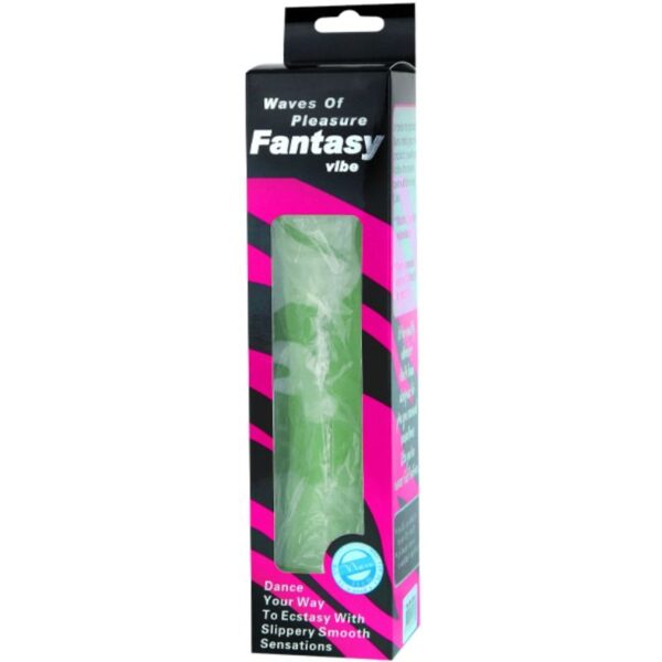 Baile Waves of Pleasure — Realistic Vibrator, 23 cm, Green — Realistic Vibrators — view 6