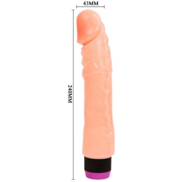 Baile Flexible — Realistic Vibrator, Waterproof, 24 cm — Realistic Vibrators — view 5