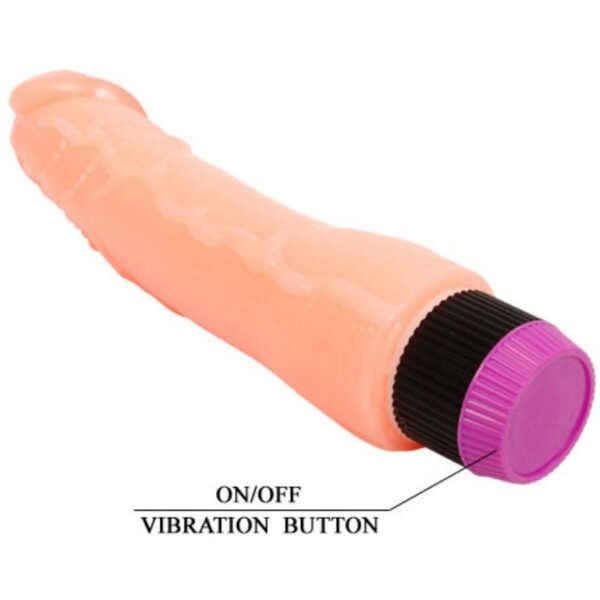 Baile Flexible — Realistic Vibrator, Waterproof, 24 cm — Realistic Vibrators — view 6