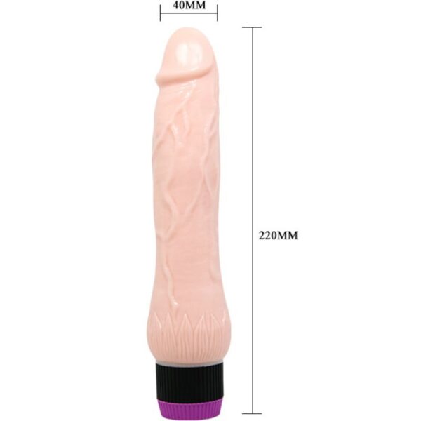Baile Adour Club Wide Base — Realistic Vibrator, 22 cm, TPR — Realistic Vibrators — view 3
