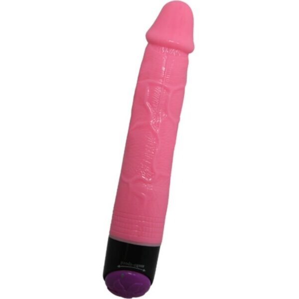 Baile Colorful Sex — Realistic Vibrator, 23.3 cm, Pink — Realistic Vibrators — view 3