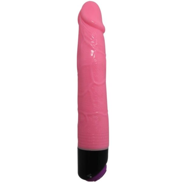 Baile Colorful Sex — Realistic Vibrator, 23.3 cm, Pink — Realistic Vibrators — view 2
