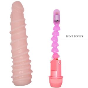 Baile Flexi Vibe Spiral — Realistic Vibrator, 19.5 cm — Realistic Vibrators — view 4
