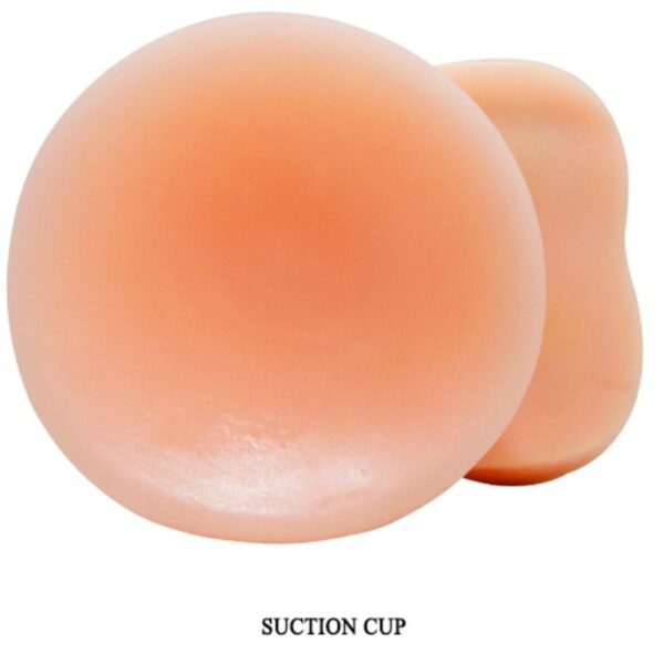 Baile Prime Dong — Rotating Vibrator, Suction Cup, Natural — Realistic Vibrators — view 6