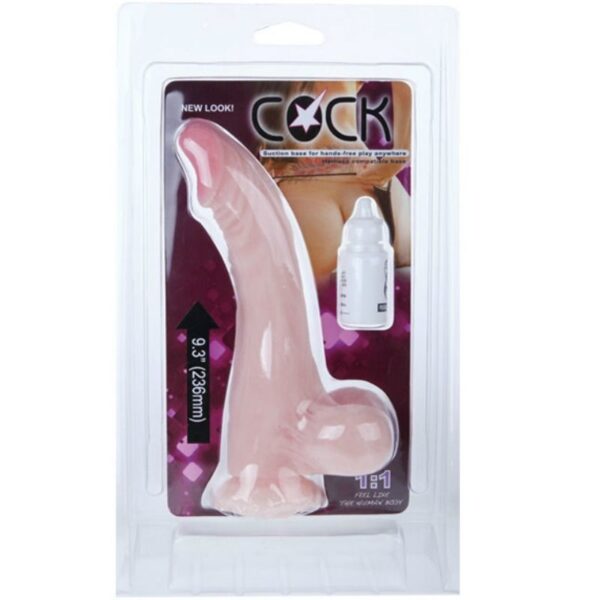 Baile Cock — Realistic Dildo, Suction Cup, Natural — Dildos — view 6