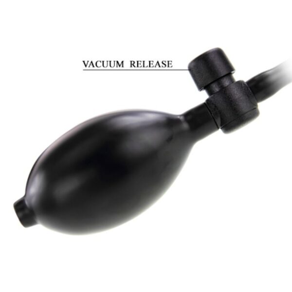 Baile Bigger Joy — Inflatable Dildo, 16 cm, Black — Anal — view 6