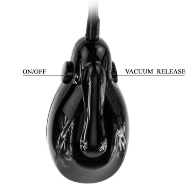 Baile Bigger Joy Vibration — Inflatable Dildo, 16 cm, Black — Anal Dildos — view 6